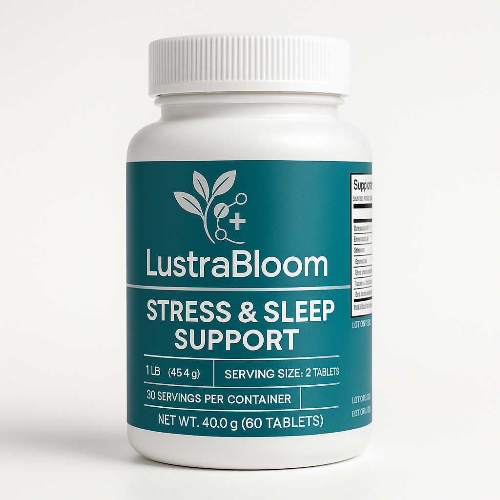 LustraBloom Stress & Sleep Support